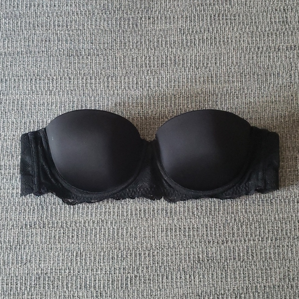 CK push-up strapless bra
